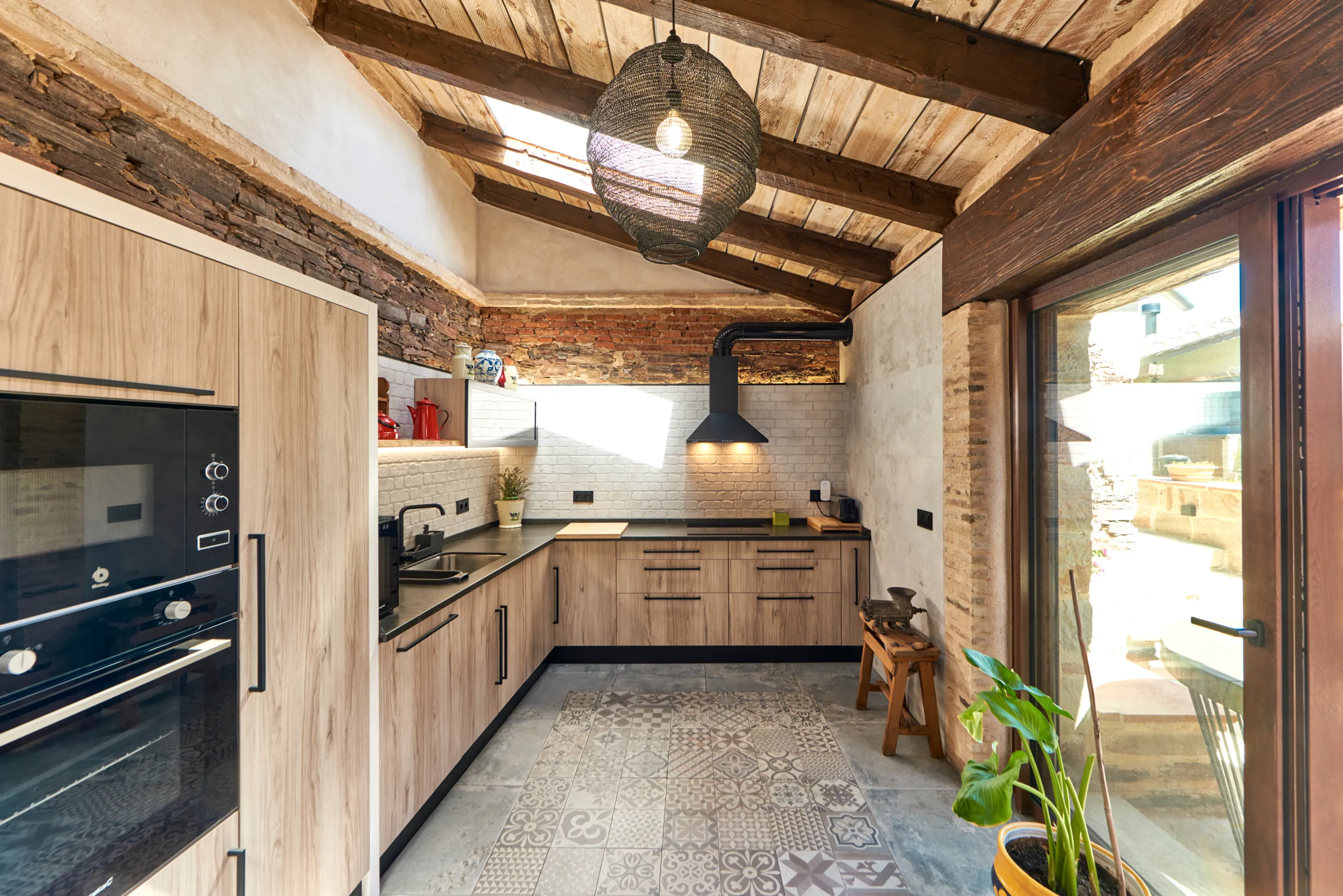 La cocina equipada