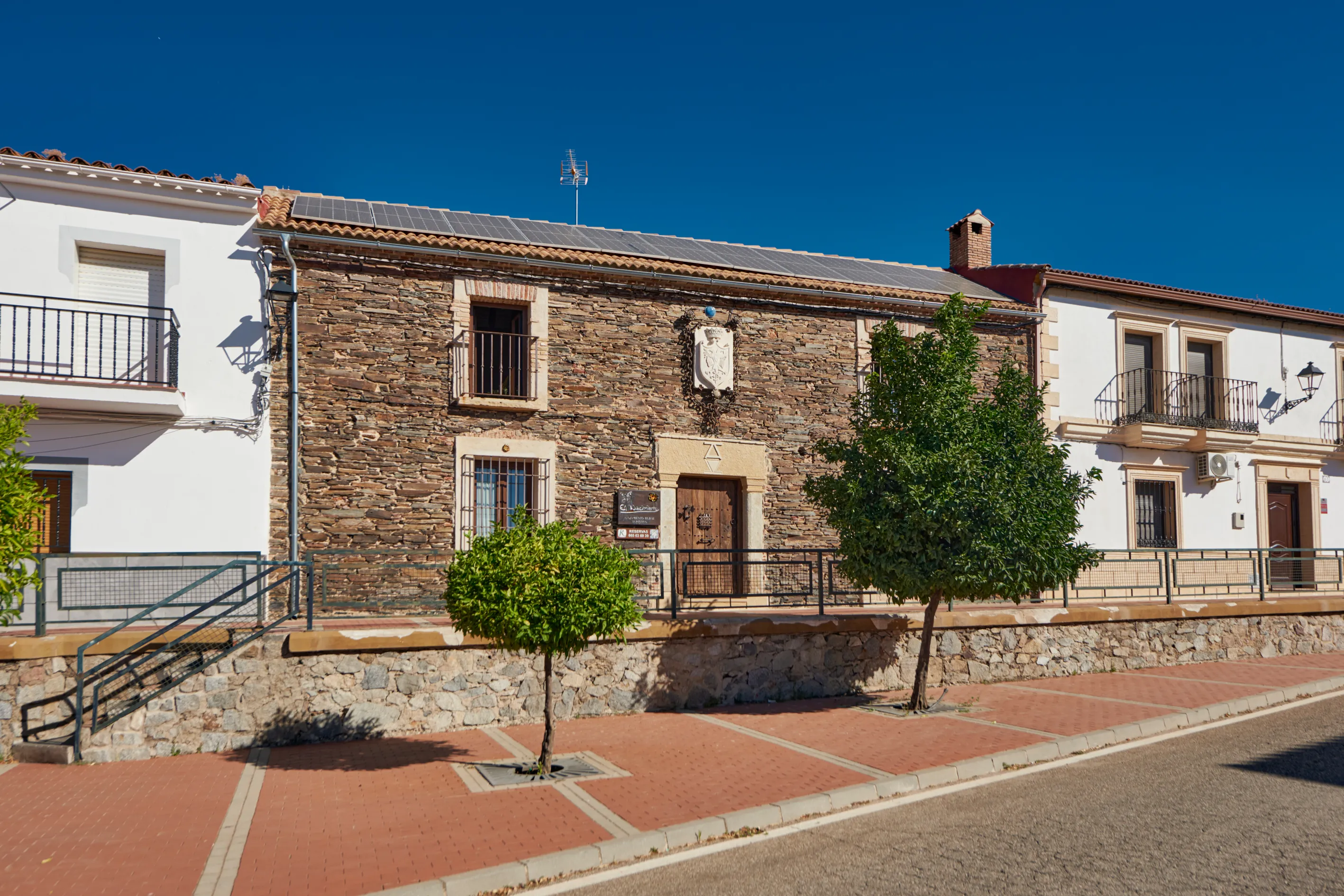 La casa desde la calle